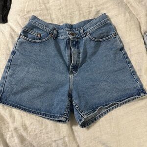 Vintage Lee Classic Blue Denim Women's Shorts